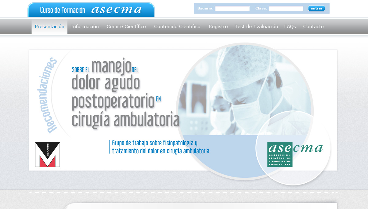 diseño web curso Asecma