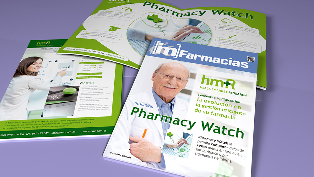 diseño portadas anuncio revista Infarma interior