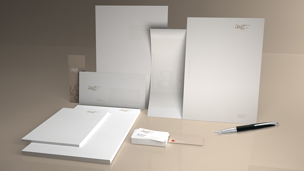 Identidad Corporativa A&G papeleria