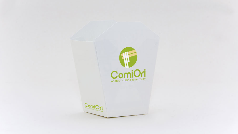 Diseño packaging Comiori